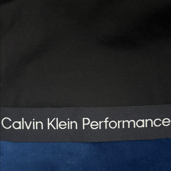Calvin Klein Performance Black Crop Top - Picture 3 of 7